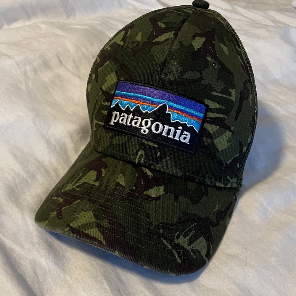 Patagonia Green Camouflage Cap